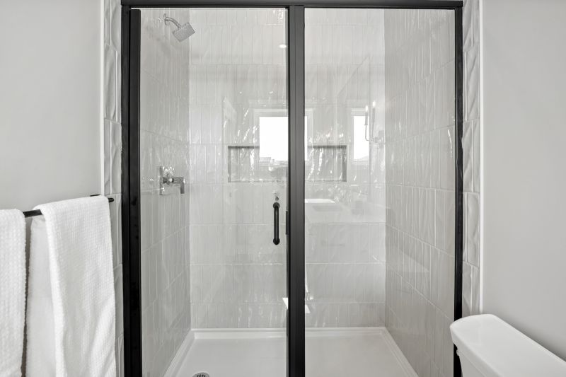 Open Concept Shower Space