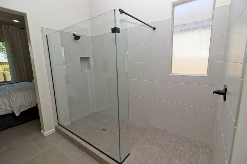 Sleek Shower with Frameless Glass